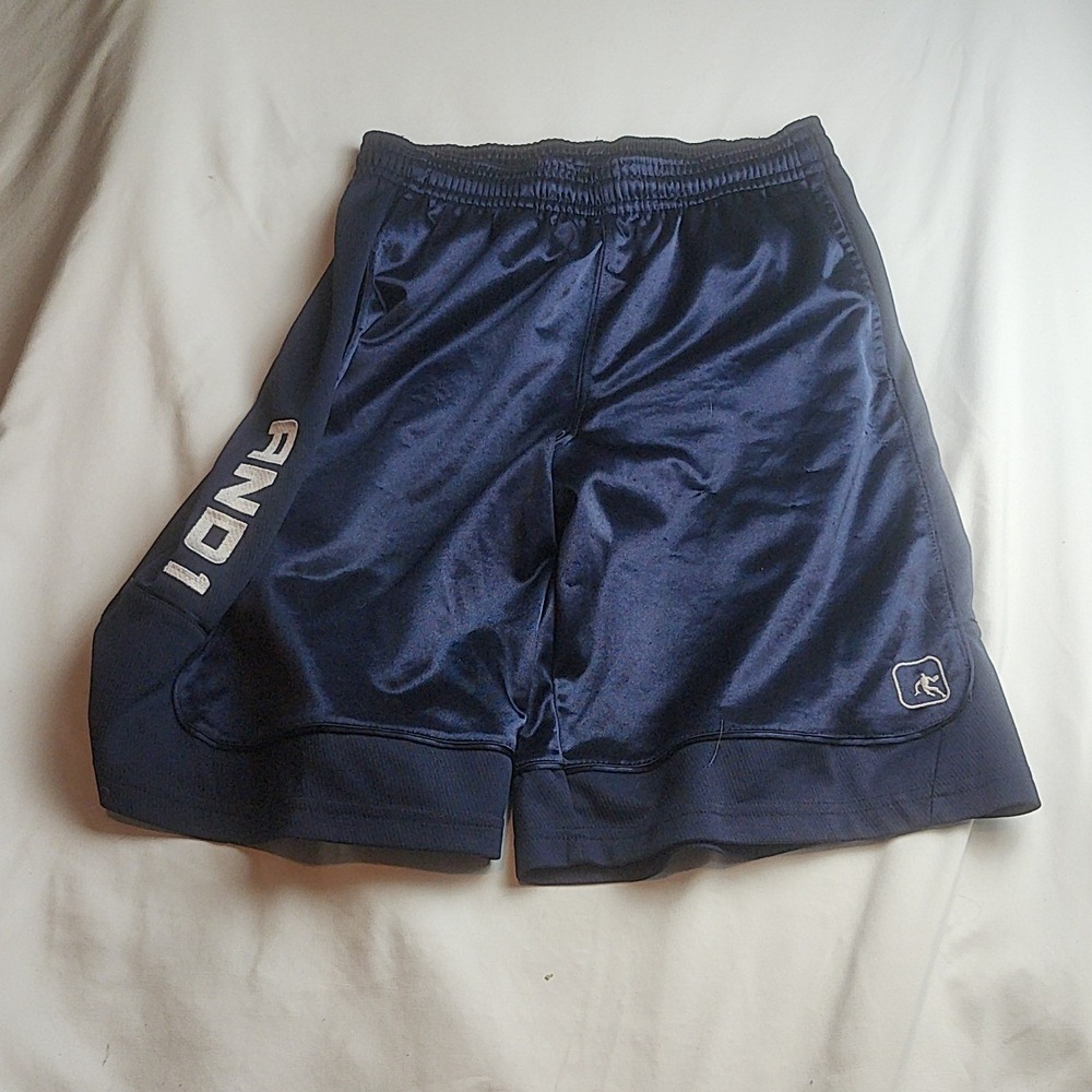 AND1 Basketball Shorts Navy Blue Men's Size Medium